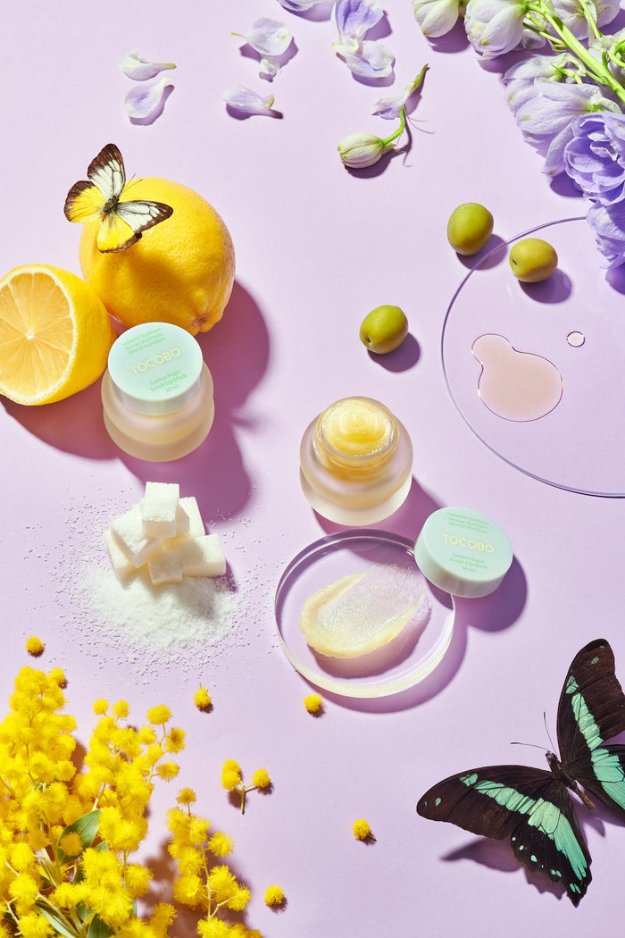 [Tocobo] Lemon Sugar Scrub Lip Mask 20ml-Luxiface.com