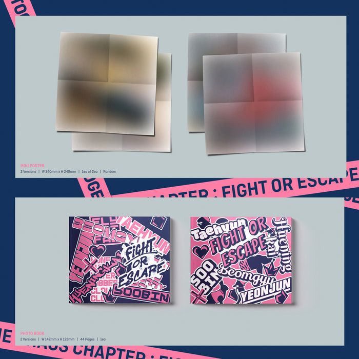 Tomorrow X Together (Txt) The Chaos Chapter: Fight Or Escape (Random Ver.)