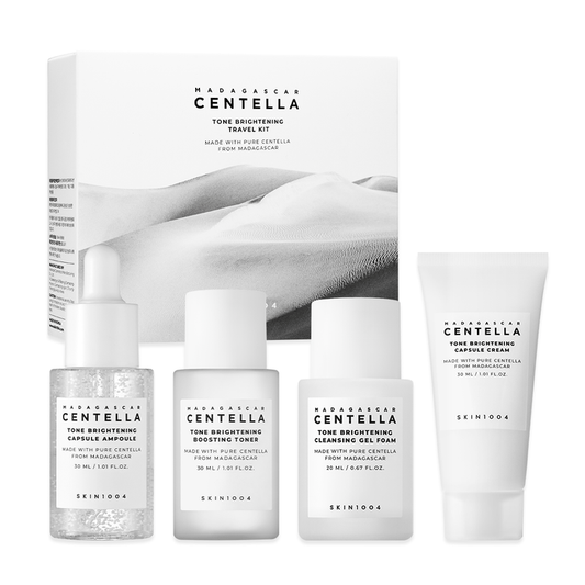 SKIN1004 4-piece Kit Tone Brightening Travel Kit