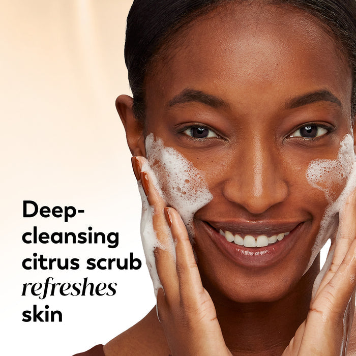 Total Effects Facial Cleanser Refreshing Citrus Scrub