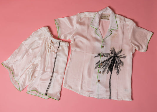 TROPICAL PUNCH Pajama Set Lone Palm - Kids