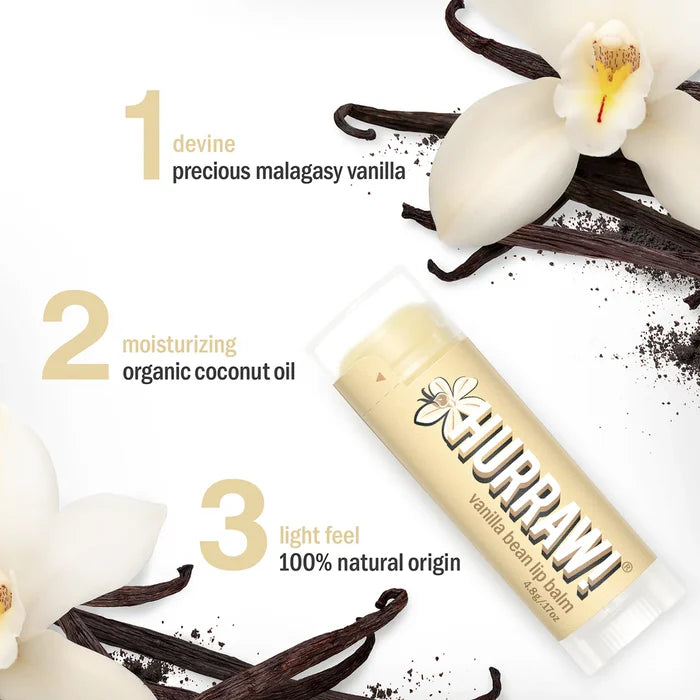 Hurraw! | Vanilla Bean Lip Balm