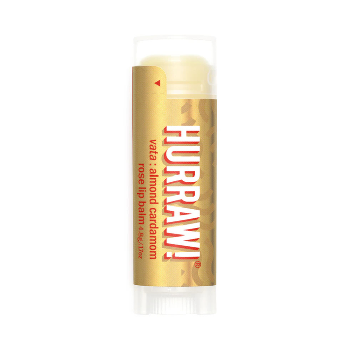 Hurraw! | Vata Lip Balm – Almond Cardamom Rose