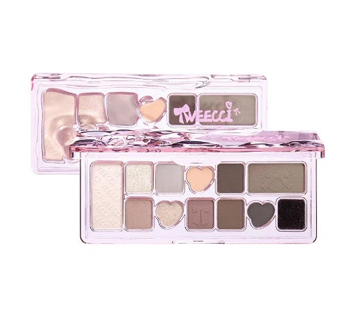 Veecci Exclusive Ribbon Fantasy Eleven Color eye shadow Disk Y02 Gentle Fantasy