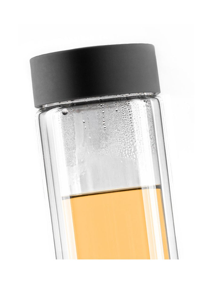 VITAJUWEL | ViA HEAT Insulating Crystal Tea Bottle w/out GemPod