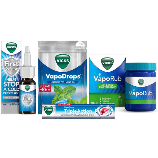 Vicks Cold & Flu Essential Bundle
