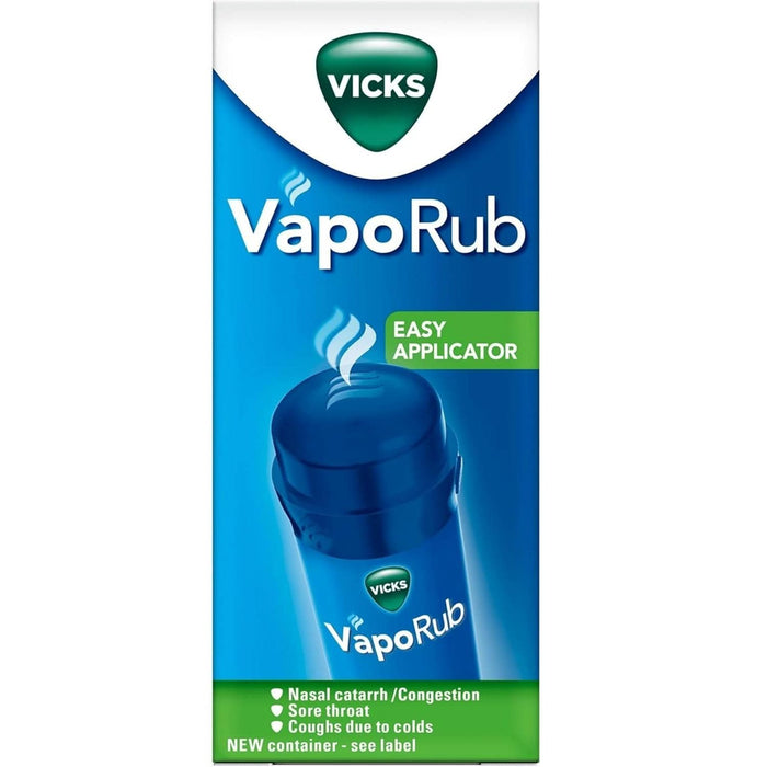 Vicks Vaporub Decongestant Rub Easy Applicator 35G