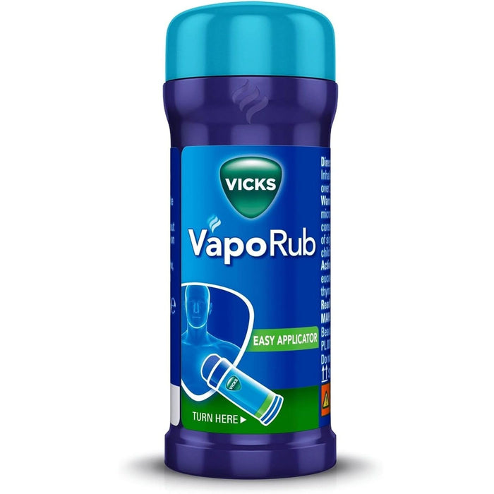 Vicks Vaporub Decongestant Rub Easy Applicator 35G