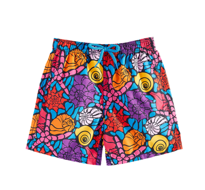 Vilebrequin Noumea Sea Shells Moorea Trunks Boys