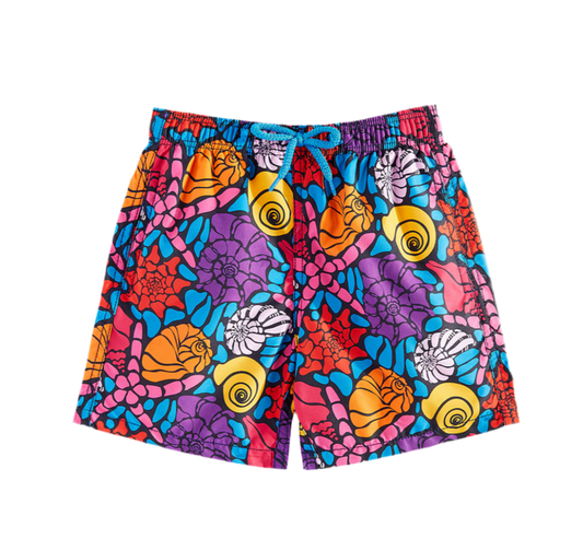 Vilebrequin Noumea Sea Shells Moorea Trunks Boys