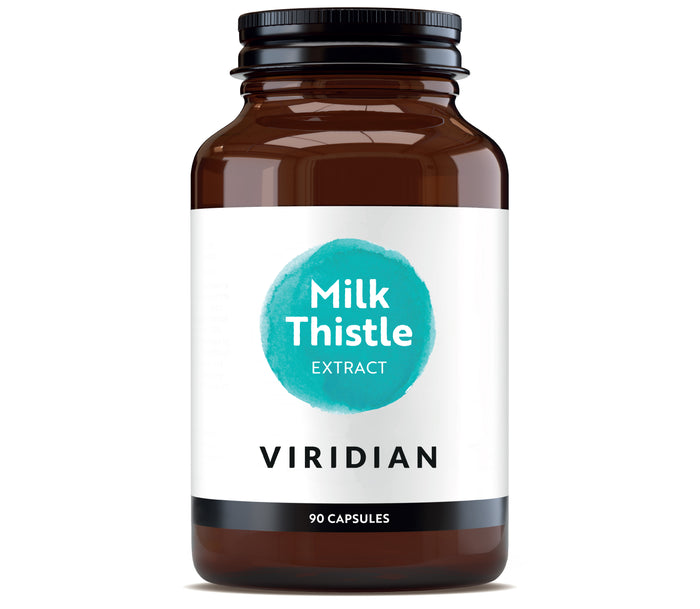 Viridian Milk Thistle Herb & Seed Extract Capsules