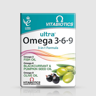 Vitabiotics Ultra Omega 3-6-9 60 Capsules