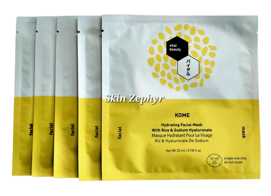 Vital Beauty Kome Hydrating Facial Masks