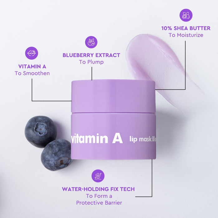 Vitamin A lip mask Blueberry 5g