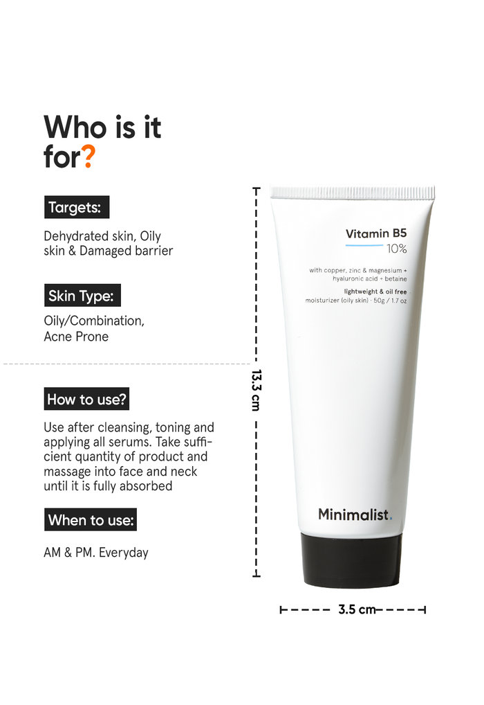 Vitamin B5 10% Moisturiser