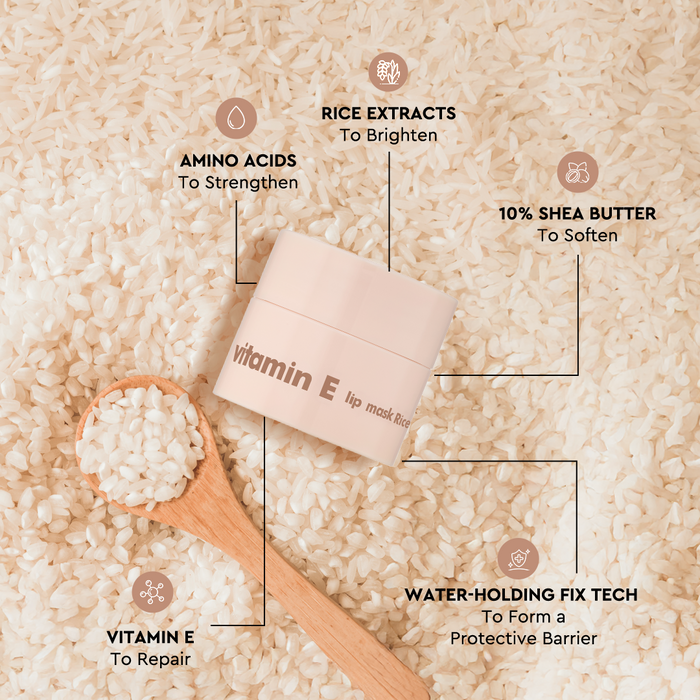 Vitamin E lip mask Rice 5g