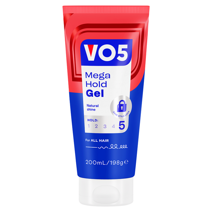 VO5 Mega Hold Styling Gel 200ml