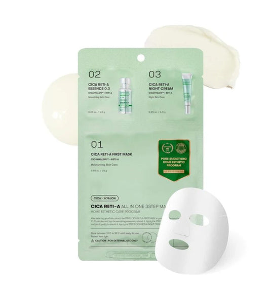 VT Cosmetic Cica reti-a All in One 3 step mask
