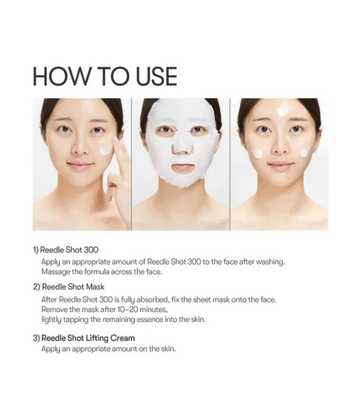 VT Cosmetic Reedle shot All in One 3 step mask