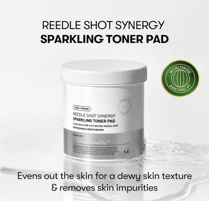 Vt cosmetic Reedle Shot Synergy Sparkling Toner Pad 200ml