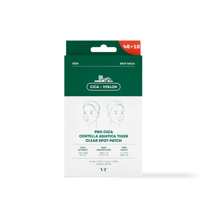 [VT Cosmetics] PRO CICA Centella Asiatica Tiger Clear Spot Patch 66ea-Luxiface.com