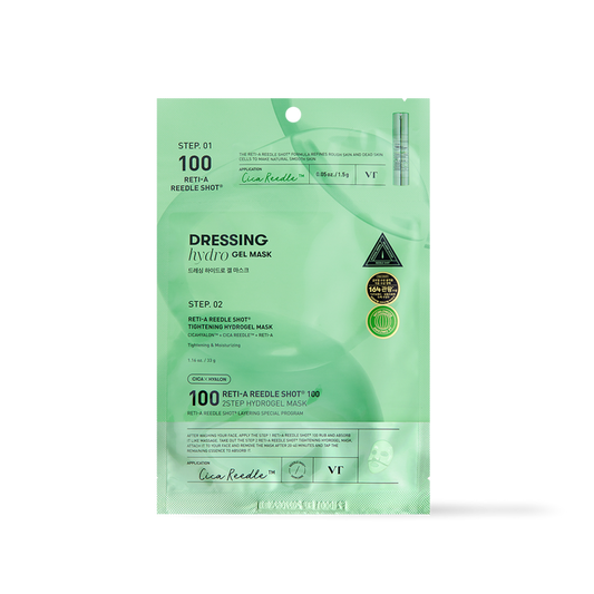 [VT Cosmetics] RETI-A Reedle Shot 100 2STEP Hydrogel Mask 1ea-Luxiface.com