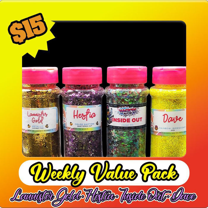 Weekly Value Pack 6 | Bundle from The Glitter Guy