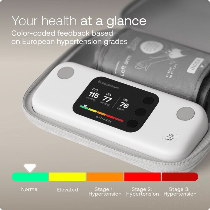 Withings BPM Vision Smart Blood Pressure and Heart Rate Monitor