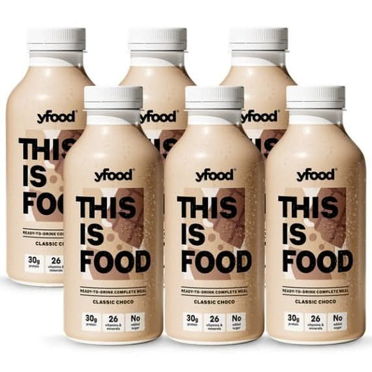 yfood Ready to Drink Complete Meal Classic Choco 500ml x 6