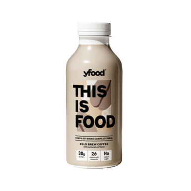 yfood Ready to Drink Complete Meal Cold Brew Coffee 500ml x 6