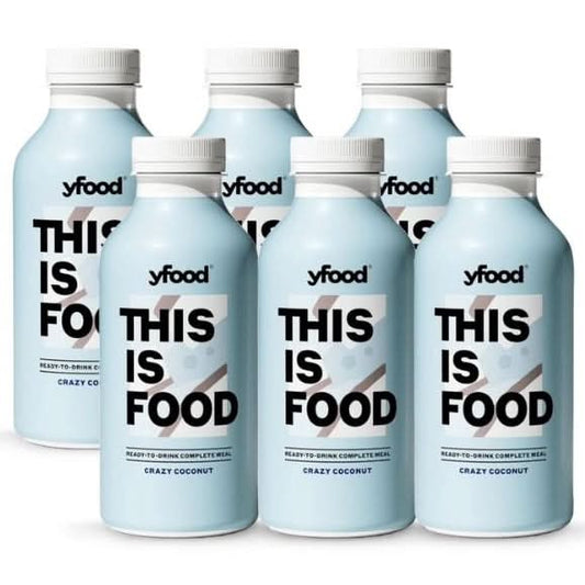 yfood Ready to Drink Complete Meal Crazy Coconut 500ml x 6
