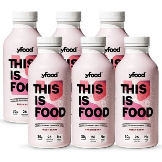 yfood Ready to Drink Complete Meal Fresh Berry 500ml x 6