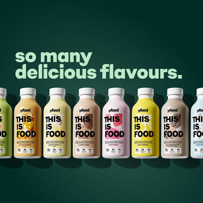 yfood Ready to Drink Complete Meal Fresh Berry 500ml x 6