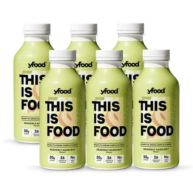 yfood Ready to Drink Complete Meal Heavenly Hazelnut 500ml x 6