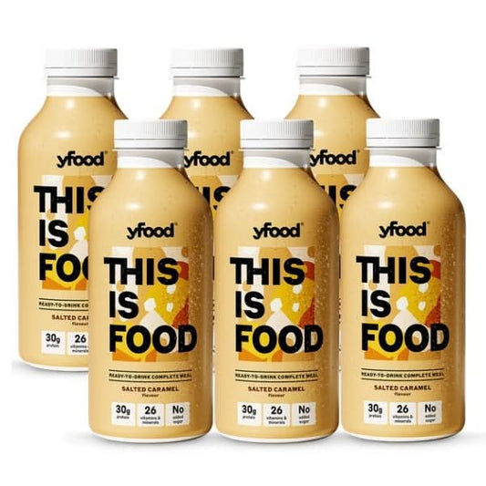 yfood Ready to Drink Complete Meal Salted Caramel 500ml x 6
