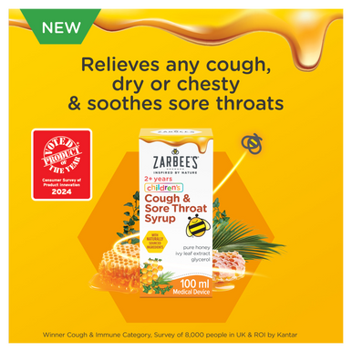 Zarbees Childrens Cough Syrup 100ml